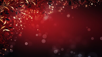 Wishing you a merry christmas with this ornamental background that leaves space for your content