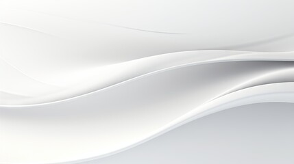 Minimalistic white abstract background with depth