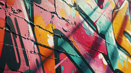 graffiti on the wall
