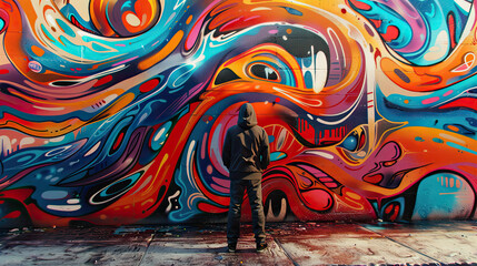 graffiti on wall