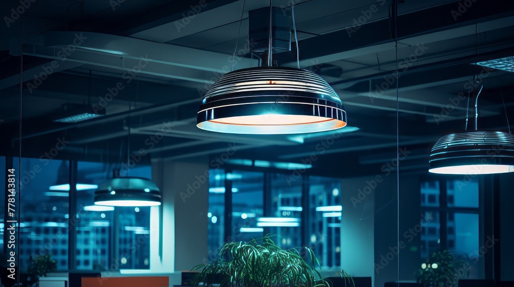 Poster a smart lighting system adjusting brightness automatically through iot