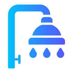 shower gradient icon