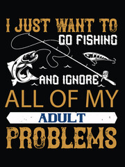 Milf Man I Love Fishing T-Shirt Gift Men's Funny Fishing t shirts design, Vector graphic, typographic poster or t-shirt