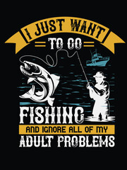Milf Man I Love Fishing T-Shirt Gift Men's Funny Fishing t shirts design, Vector graphic, typographic poster or t-shirt