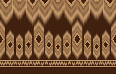 Geometric ethnic oriental pattern traditional on background.Aztec style,embroidery,abstract,vector illustration.design for texture,fabric,clothing,wrapping,carpet.