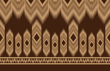 Geometric ethnic oriental pattern traditional on background.Aztec style,embroidery,abstract,vector illustration.design for texture,fabric,clothing,wrapping,carpet.