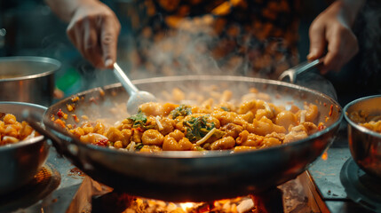 Oriental food, Indian takeaway, street food