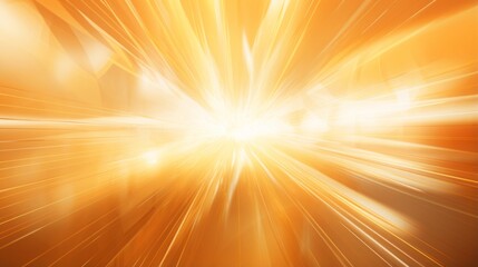 Yellow and white background with a burst of light - obrazy, fototapety, plakaty