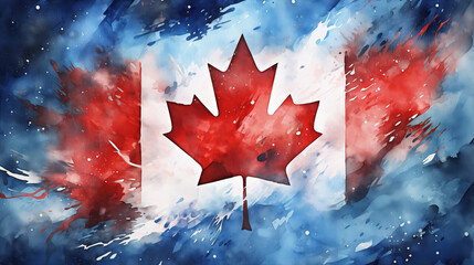 Fototapeta premium Canada Day celebration
