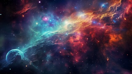 The beauty of the universe beyond our world