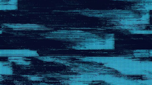 Glitch noise static television VFX. Visual video effects stripes background, CRT tv screen no signal glitch effect
