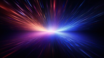 Abstract hyper space vortex with energy flows