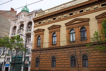 facade of the building