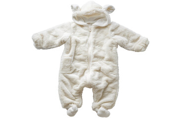 The Cute adorable white Baby suit