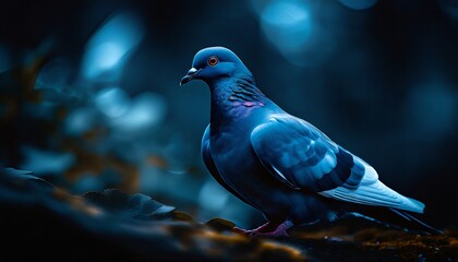 post pigeon, pigeon in a park, pigeon closeup macro shot, pigeon wallpaper