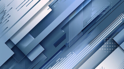 Obraz premium Modern abstract blue tech background