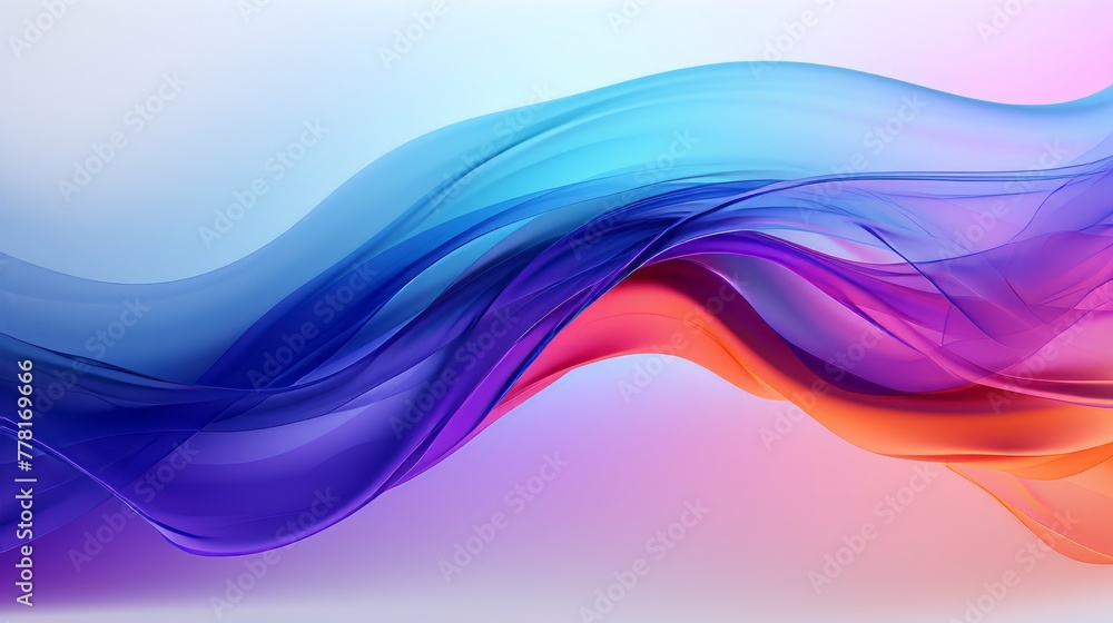 Aufkleber abstract liquid flow liquid flow effect in an abstract gradient