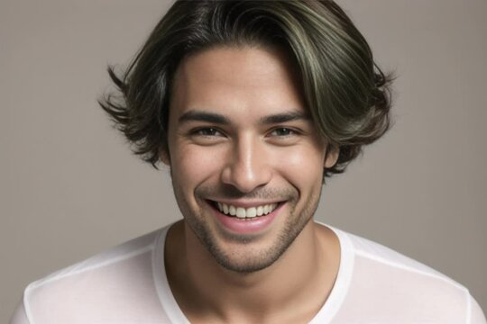 Diverse Faces Montage, Multinational, Rapid Transition, Smiling