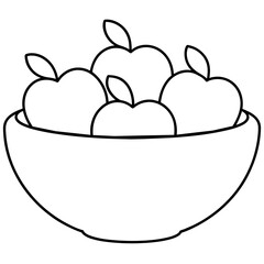 illustration of an apple