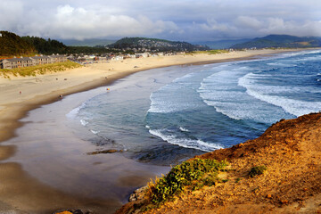 4k Ultra HD Image of View of Pacific City, Oregon USA
