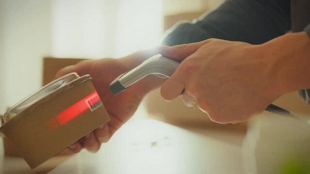 In the restaurant business, delivery employees are actively implementing barcode scanning technology using laser scanners, which helps minimize losses and increase work efficiency
