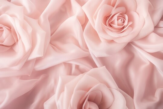 Rose soft chiffon texture background with blank copy space design photo backdrop