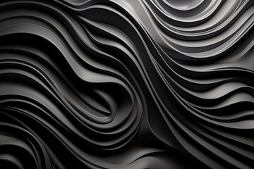 Silver abstract dark design majestic beautiful paper texture background 3d art