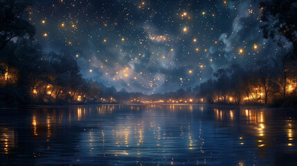 lake of night
