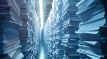 Document Management, Transition from physical paperwork to digital organization for efficiency.