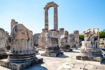 Didyma Apollo Temple, one of the most important prophecy centers of the ancient world, is located...
