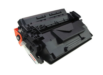 laser cartridge isolated on white background