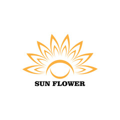 sun logo design