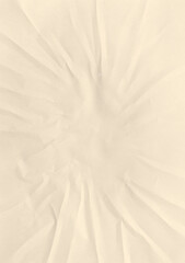 Yellow Vertical Crumpled Old Paper Texture Background