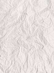 Beige Vertical Crumpled Old Paper Texture Background