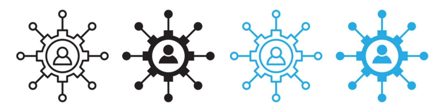 Specialized Skill Set Icon Highlighting Exceptional Worker Performance and Abilities