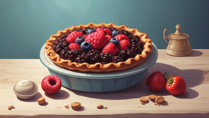 Pie food with new look 