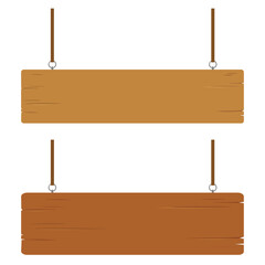 wooden sign board