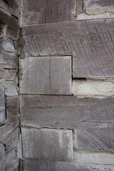 old wooden wall