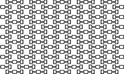 Embrace timeless elegance with this captivating black and white geometric pattern. Perfect for adding sophistication to your designs.