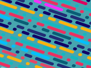 Retro abstract background vector, vintage geometric lines design, simple colorful lines classic grunge wallpaper.