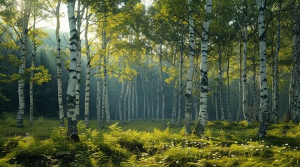 Obraz premium forest, Elevation Angle, More details, High resolution.