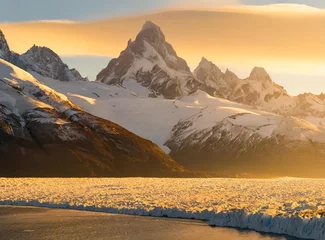 Foto op Plexiglas Calafate, Argentina. Glaciers. Winter Tourism. © D'Arcangelo Stock