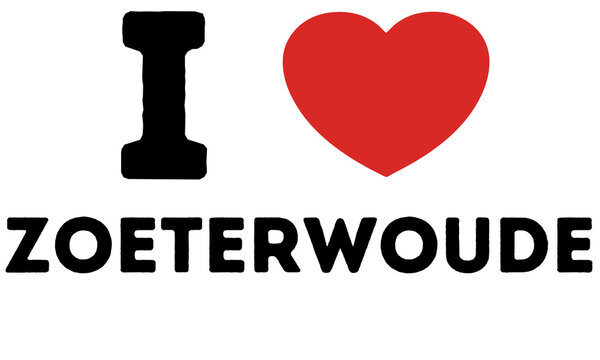 I Love Zoeterwoude Netherlands