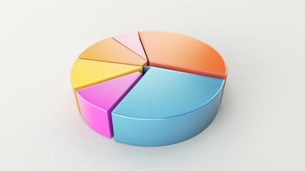 Obraz premium Emergency Fund Visualization Pie chart illustrating the recommended allocation of an emergency fund into different liquidity tiers hyper realistic