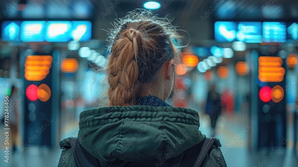 Aufkleber automated facial recognition technology for secure access control, biometric security feature