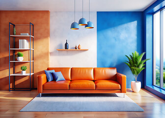 modern living room interior 