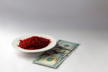 Saffron, a spice made of the dried stigma of the saffron crocus flowers is the world's 4th....