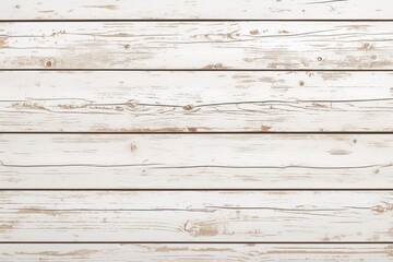 Obraz na płótnie Canvas White wooden background with horizontal lines of light wood planks, seamless texture, top view. White wooden wall, table or floor surface. Wood banner template for design and decoration 