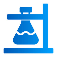 This is the Test Beaker. icon from the Science icon collection with an Solid Gradient style