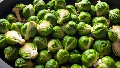 A-Cluster-Of-Vibrant-Green-Brussels-Sprouts-Roast-